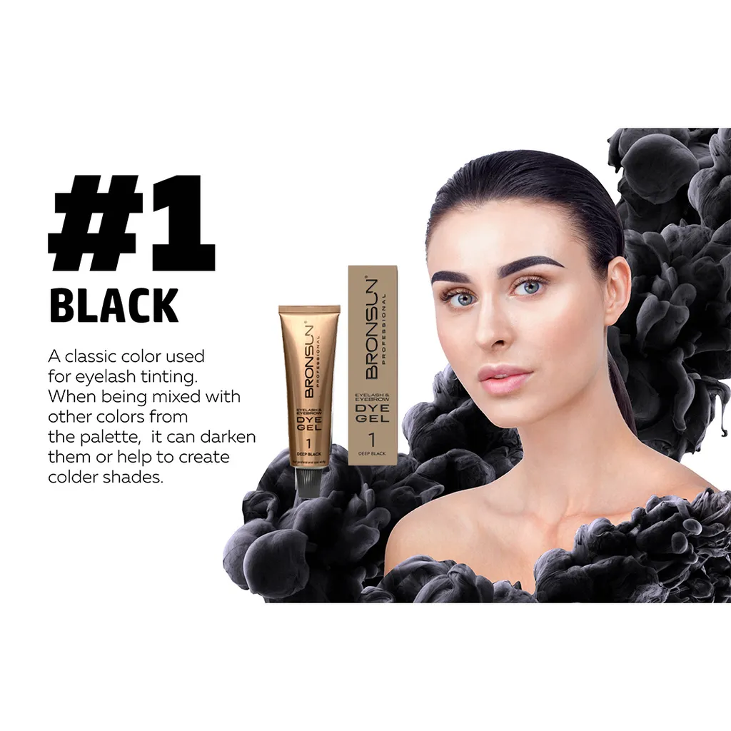 BRONSUN GEL LASH AND BROW TINT DYE / DEVELOPER (New Look) - Image 3
