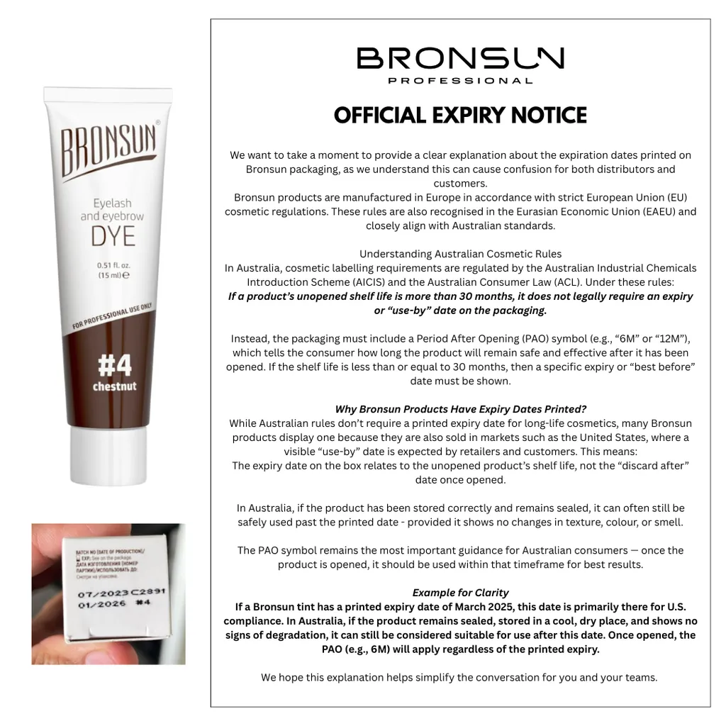 BRONSUN GEL LASH AND BROW TINT DYE / DEVELOPER (New Look) - Image 13