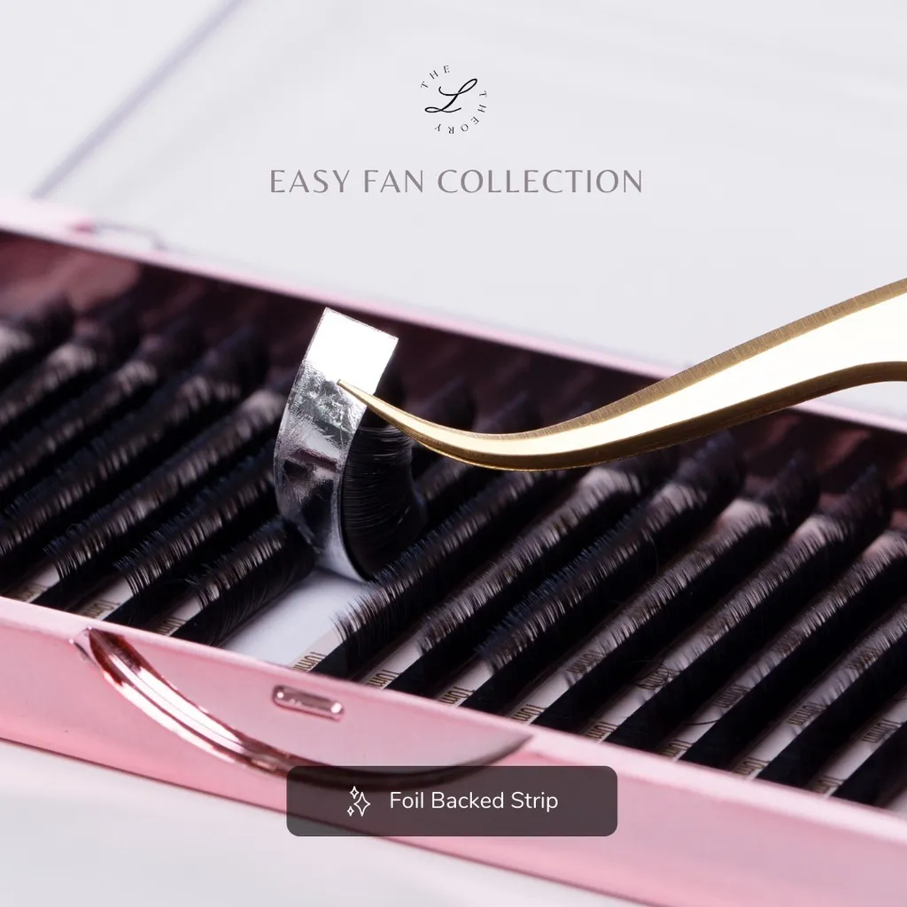 C/D/M/L Easy Fan Collection Camellia Auto Blooming Auto Fan Eyelash For Professionals Eyelash Extension - Image 4