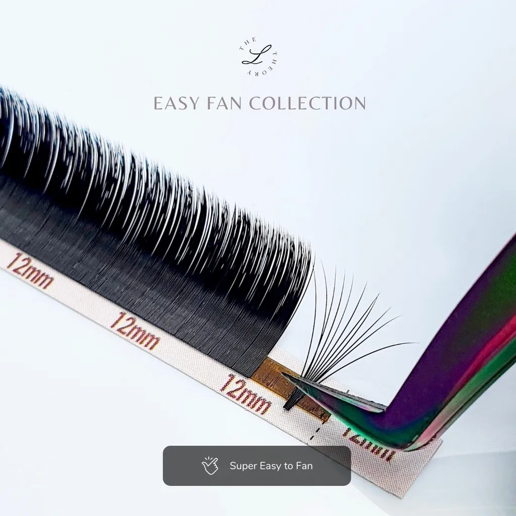 C/D/M/L Easy Fan Collection Camellia Auto Blooming Auto Fan Eyelash For Professionals Eyelash Extension - Image 6