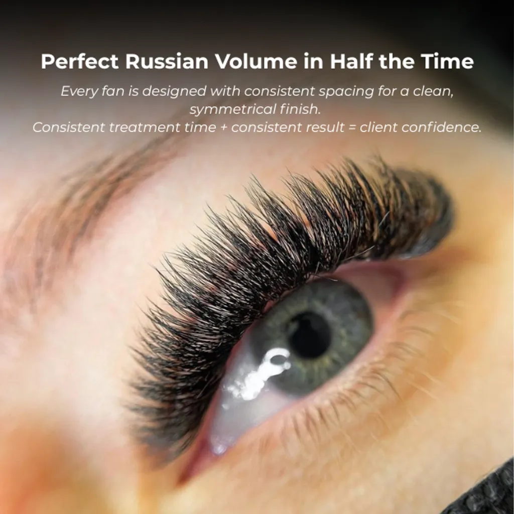 The L Theory - Speed Of Light - 8D Premade Lashes Volume Lashes Russian Volume Eyelash Extension - Image 3