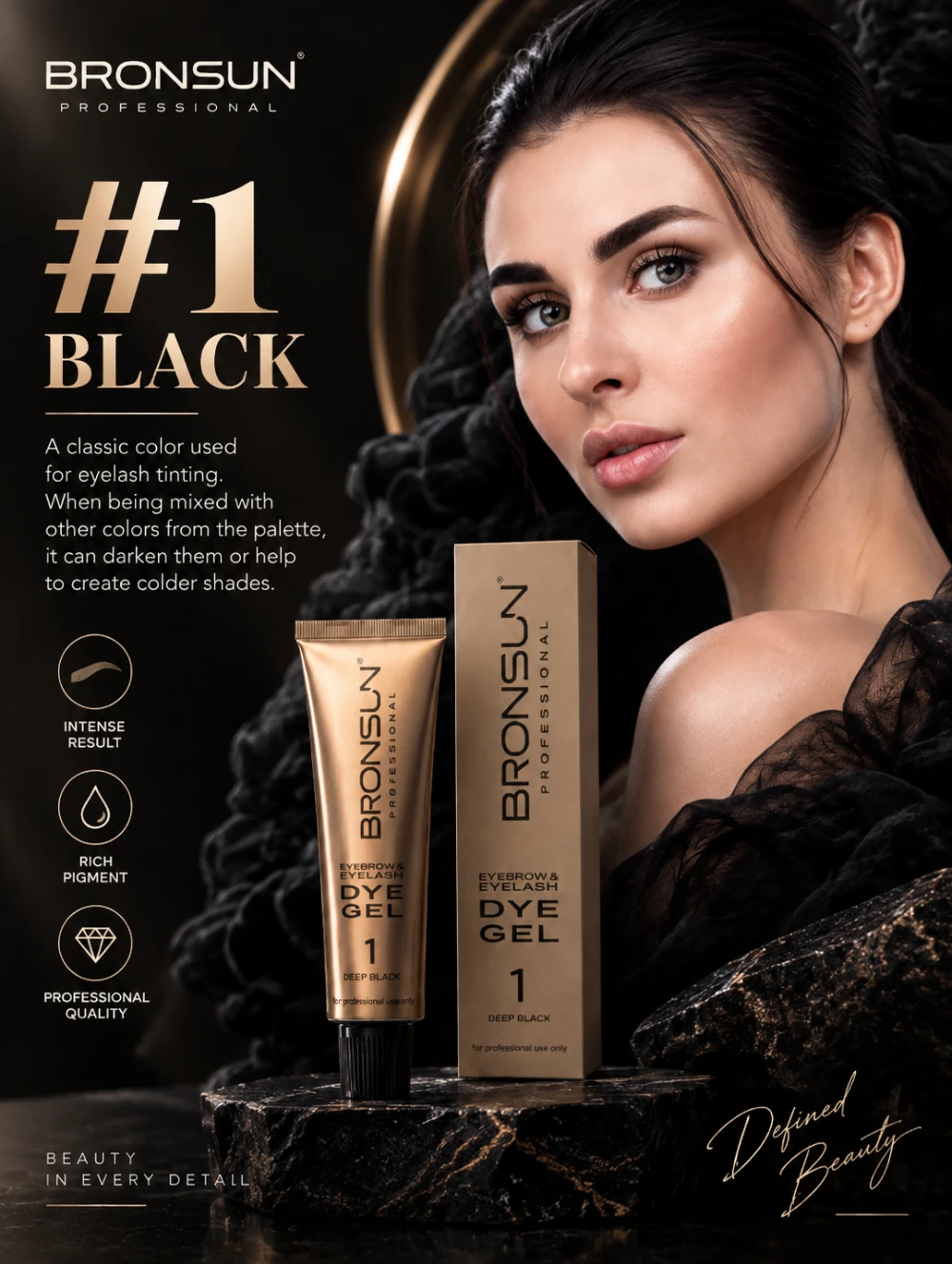 BRONSUN GEL LASH AND BROW TINT DYE / DEVELOPER (New Look) - Image 2