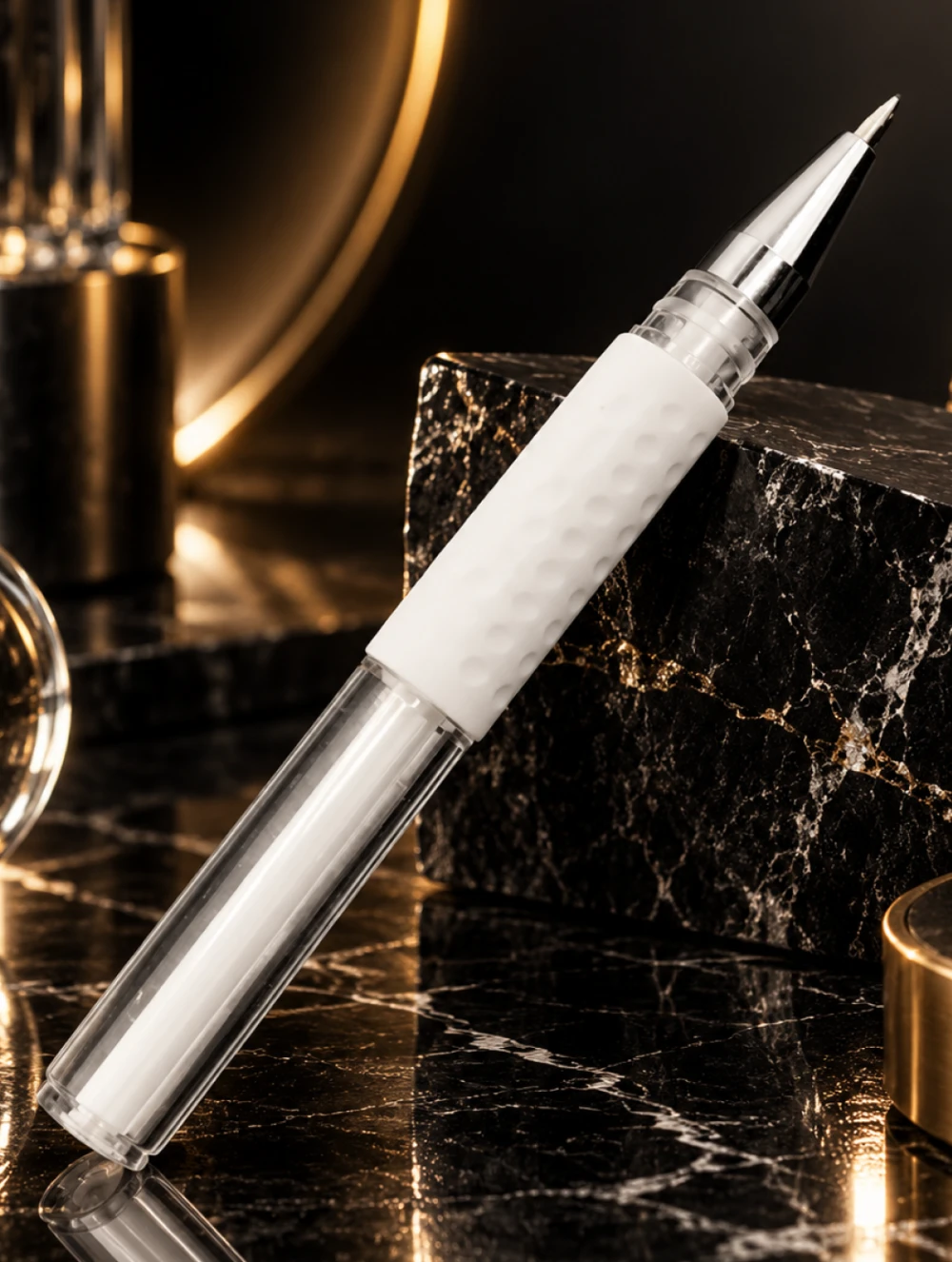 White Brow Precision Pen for Eyebrow Mapping, Microblading, Eyebrow Tattoo String - Image 2